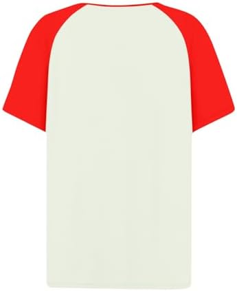 21ebwosjq8l. ac .jpg Sommer Bequeme Damen Kurzärmel V-Ausschnitt Knopf T-Shirts Lässiges Elegant Farbverlaufs Print Business Tops | Damen Ku