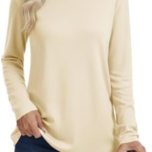 Langarmshirt Damen Herbst Basic Longsleeve OEKO-TEX