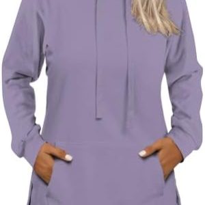 Cuptacc Damen Hoodie OEKO-TEX STANDARD 100 Comfortable Herbstmode Pullover Mit Kapuze Tasche