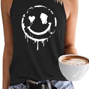 PLMOKEN Ärmelloser Tank Top für Damen - Perfect Sommervest mit Eleganter Design und OEKO-TEX Certifizierung