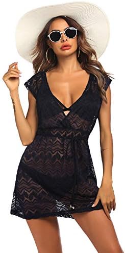 41d4gcvjmrl. ac .jpg AI'MAGE Damen Spizte Strandkleid Einzigartig SommerkleidSexy Peros Bademode