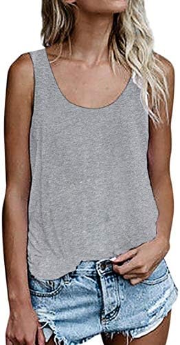 41gppvbtb8l. ac .jpg NONSAR Damen Sommer Tunika Tank Topsựa-sizing Loose Fit Ärmellose Shirt