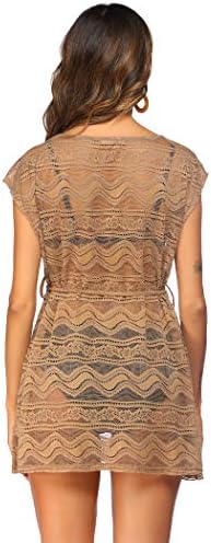 41kb2mny0l. ac .jpg AI'MAGE Damen Spizte Strandkleid Einzigartig SommerkleidSexy Peros Bademode