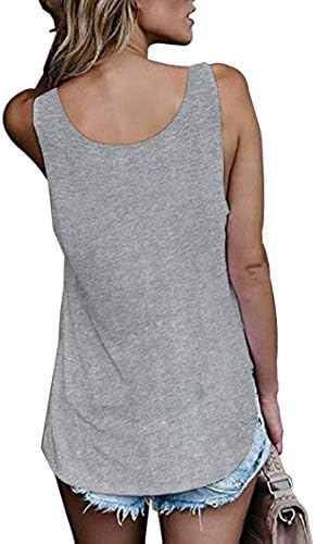 41knejidg1l. ac .jpg NONSAR Damen Sommer Tunika Tank Topsựa-sizing Loose Fit Ärmellose Shirt