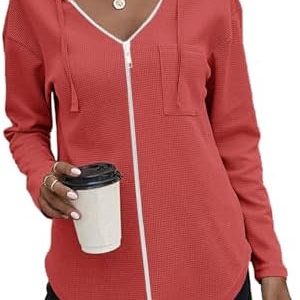 **Cuptacc Hoodie Damen Mit Reißverschluss chicas.HashSet** | **Cuptacc Langarm Hoodie Damen Sweatshirt Mädchen chicas.H