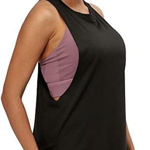 icyzone Sport Tank Top Damen Yoga Fitness Shirt atmungsaktive Sport Tops