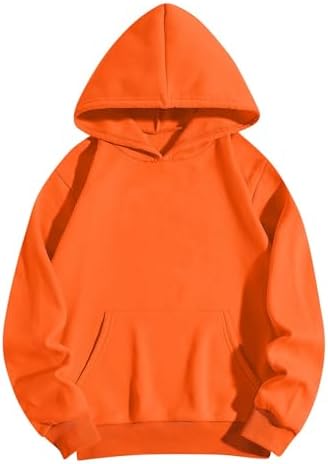 31443tombfl. ac .jpg Generisch Lässige Leichte Jogginganzug Damen Loose Fit Sport Kapuzenpullover Oversize Langarm Gelb Groß Kleiner Standard