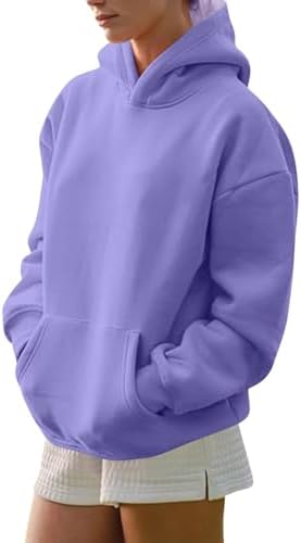 3173uqh86l. ac .jpg Generisch Lässige Leichte Jogginganzug Damen Loose Fit Sport Kapuzenpullover Oversize Langarm Gelb Groß Kleiner Standard