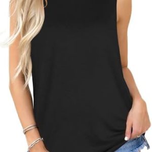 Gosunny Tank Tops Damen Sommer Lässig Lose Tunika Blusen