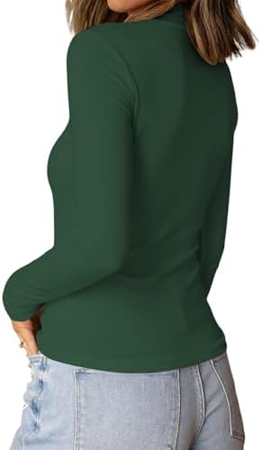 31ejfw1h pl. ac 1.jpg Cuptacc Langarmshirt Pullover Damen Basic Einfarbig Slim Fit Home Freizeit