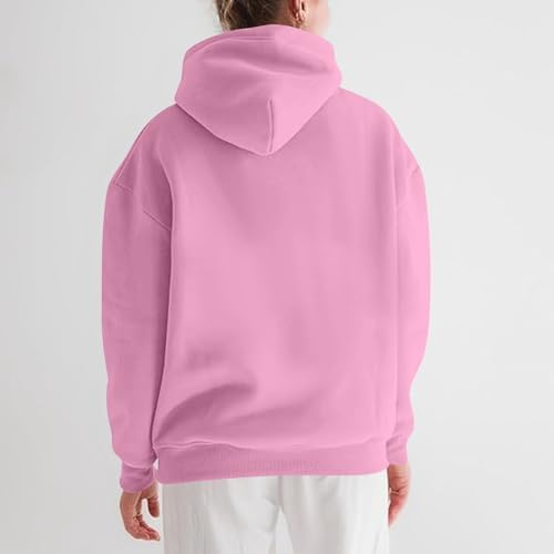 31iv02khd1l. ac .jpg Generisch Lässige Leichte Jogginganzug Damen Loose Fit Sport Kapuzenpullover Oversize Langarm Gelb Groß Kleiner Standard