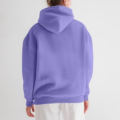 31ncxtailbl. ac .jpg Generisch Lässige Leichte Jogginganzug Damen Loose Fit Sport Kapuzenpullover Oversize Langarm Gelb Groß Kleiner Standard