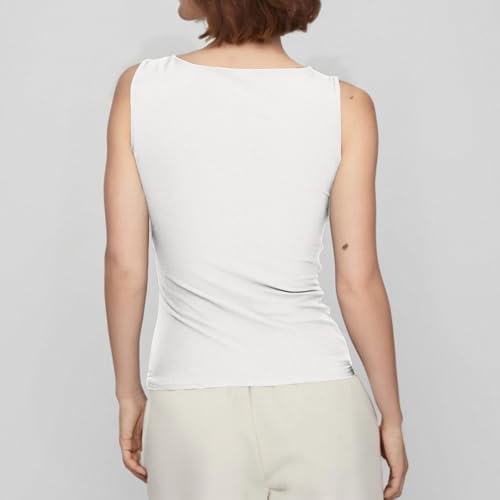 31qbpgc3el. ac .jpg Generisch Lässiges Tanktop für Damen zur perfekten Layering-Möglichkeit aus Rippstrick | Schmale Passform generisches D
