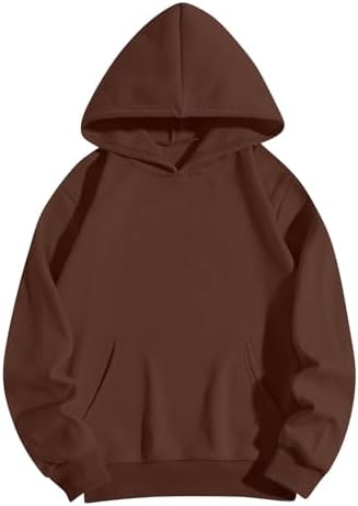 31qd1vkydkl. ac .jpg Generisch Lässige Leichte Jogginganzug Damen Loose Fit Sport Kapuzenpullover Oversize Langarm Gelb Groß Kleiner Standard