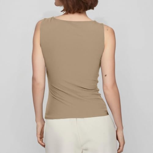 31urge8wsl. ac .jpg Generisch Lässiges Tanktop für Damen zur perfekten Layering-Möglichkeit aus Rippstrick | Schmale Passform generisches D