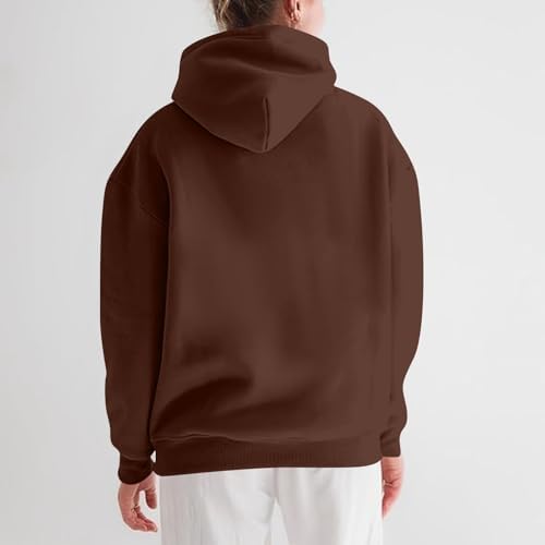 31dpue1i8kl. ac .jpg Generisch Lässige Leichte Jogginganzug Damen Loose Fit Sport Kapuzenpullover Oversize Langarm Gelb Groß Kleiner Standard