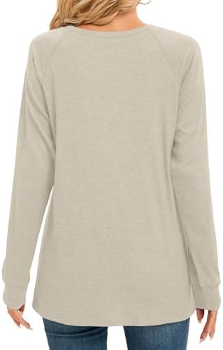 31igoqnzyyl. ac .jpg Cuptacc Langarmshirt Damen Elegant OEKO-TEX STANDARD 100