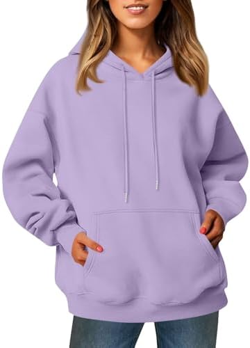 31lpkxrfxyl. ac .jpg Generisch Lässige Leichte Jogginganzug Damen Loose Fit Sport Kapuzenpullover Oversize Langarm Gelb Groß Kleiner Standard