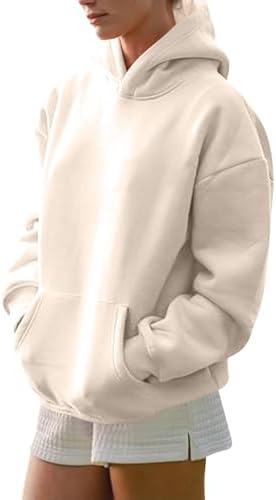 31u76ctrn6l. ac .jpg Generisch Lässige Leichte Jogginganzug Damen Loose Fit Sport Kapuzenpullover Oversize Langarm Gelb Groß Kleiner Standard