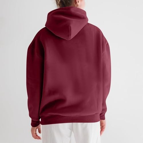 31vkeqppvkl. ac .jpg Generisch Lässige Leichte Jogginganzug Damen Loose Fit Sport Kapuzenpullover Oversize Langarm Gelb Groß Kleiner Standard