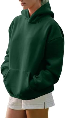 31x3daeuz6l. ac .jpg Generisch Lässige Leichte Jogginganzug Damen Loose Fit Sport Kapuzenpullover Oversize Langarm Gelb Groß Kleiner Standard