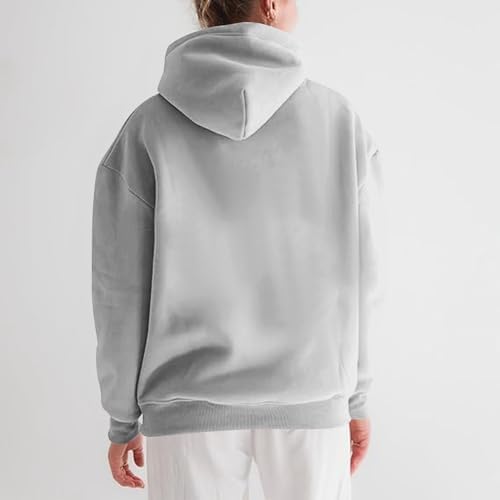 31xnevnop2l. ac .jpg Generisch Lässige Leichte Jogginganzug Damen Loose Fit Sport Kapuzenpullover Oversize Langarm Gelb Groß Kleiner Standard