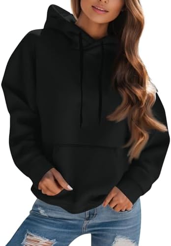 31xjqdeydfl. ac .jpg Generisch Lässige Leichte Jogginganzug Damen Loose Fit Sport Kapuzenpullover Oversize Langarm Gelb Groß Kleiner Standard