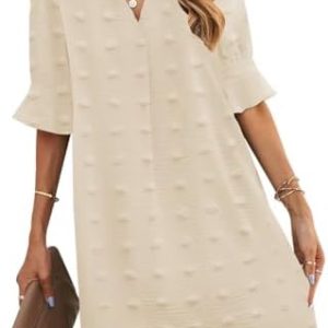 JOCAFIYE Damen Sweater - Casual Long Sleeve V-Neck Lightweight Hollow Out Pullover -Formatspezifisch- - Trendige Warmk