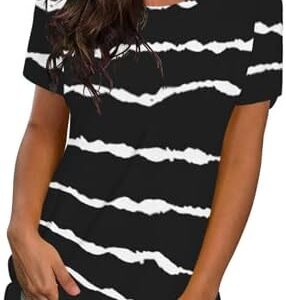 WNEDEDU Damen Sommer Kurzarm T-Shirt OEKO-TEX STANDARD 100