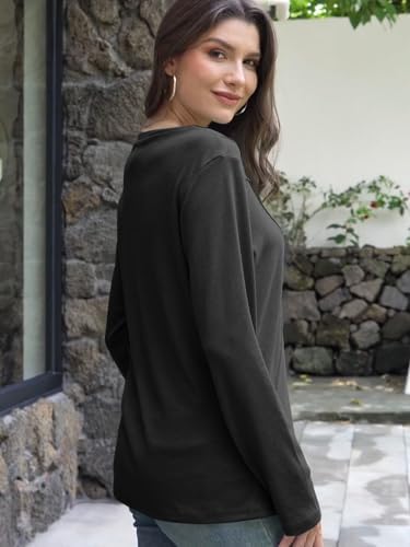 413hkbi vdl. ac 2.jpg Cuptacc Langarmshirt Damen Rundhalsausschnitt Chic Mit Falten OEKO-TEX STANDARD 100