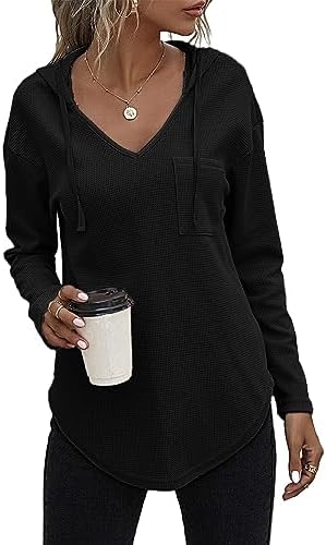 Tanmolo Baumwolle Hoodie Pullover Damen Langarm Tops Casual ObEKOTEX STANDARD 100