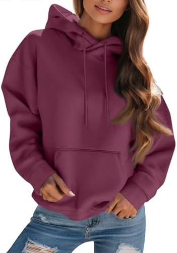 413njbjoapl. ac .jpg Generisch Lässige Leichte Jogginganzug Damen Loose Fit Sport Kapuzenpullover Oversize Langarm Gelb Groß Kleiner Standard