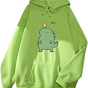 Uwdiohq Damen Hoodie-Töpfe Anime Schuhe Winter Bluse
