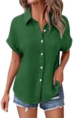 4158jshvukl. ac .jpg KILOXYEFRO Weisse T-Shirts Damen Elegante v Ausschnitt Tshirt Oversize Coole Frauen-Shirt Teenager Mädchenbluse Kurzarm