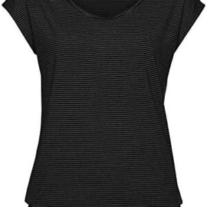 TrendiMax Damen Basic Tee Global Recycled Standard Sommer Kurzarm Shirt