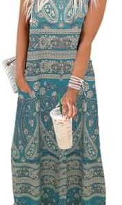 Sommerkleid Damen OEKO-TEX STANDARD 100 leicht und luftig mit Taschen