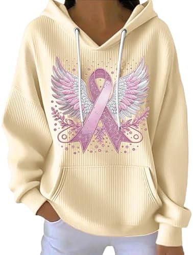 41bvpab9dkl. ac .jpg HOOUDO Damen Oversize Pullover Hoodie Herbst Winter Cardigan Mit Kapuze Langarm V-Ausschnitt