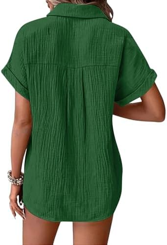 41c3yazpxl. ac .jpg KILOXYEFRO Weisse T-Shirts Damen Elegante v Ausschnitt Tshirt Oversize Coole Frauen-Shirt Teenager Mädchenbluse Kurzarm