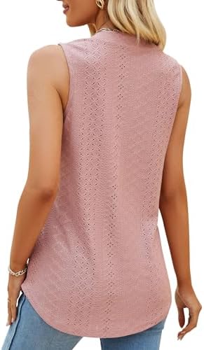 41cexugjokl. ac .jpg TrendiMax Global Recycled Standard Damen Casual Tank Top Lang V Ausschnitt Sommer Tunika