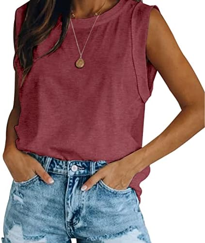 41f2 z7jxol. ac .jpg Ebifin Tops Damen Sommer Tank Top Rundhalsausschnitt Longtops