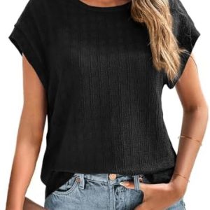 Cuptacc Elegant Sommer Bluse Damen LOCHSTICKERIE Casual OEKO-TEX | Cuptacc Bluse Damen Sommer Lochnadel Stickerei Mode