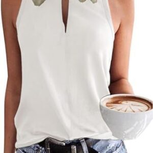 Tanmolo Damen Tank Top Sommer V-Ausschnitt OEKO-TEX STANDARD 100