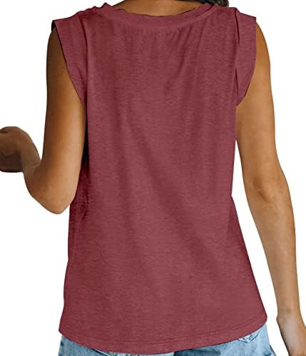 41ivpk5ghvl. ac .jpg Ebifin Tops Damen Sommer Tank Top Rundhalsausschnitt Longtops