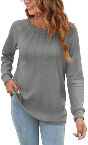 41k2h4ebatl. ac .jpg Cuptacc Langarmshirt Damen Elegant OEKO-TEX STANDARD 100