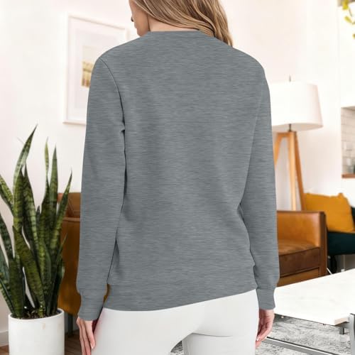 41q7ir353dl. ac .jpg RLEHJN Fleecepullover Damen WinterWarm Gefüttert mit Tasche