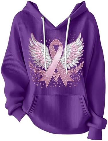 41v 9f4pkkl. ac .jpg HOOUDO Damen Oversize Pullover Hoodie Herbst Winter Cardigan Mit Kapuze Langarm V-Ausschnitt