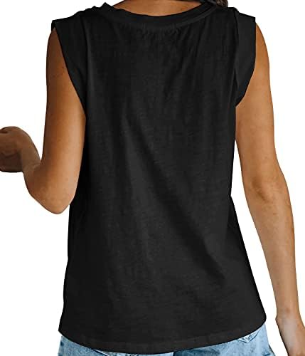 41xdrkxzfis. ac .jpg Ebifin Tops Damen Sommer Tank Top Rundhalsausschnitt Longtops