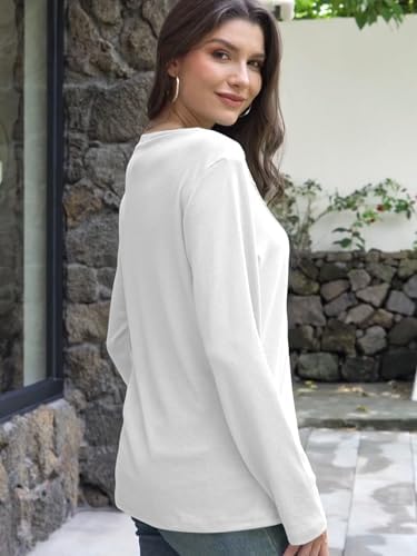 41adlagihkl. ac 2.jpg Cuptacc Langarmshirt Damen Rundhalsausschnitt Chic Mit Falten OEKO-TEX STANDARD 100