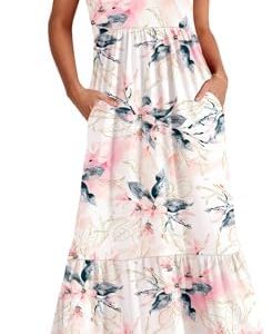 PLMOKEN Sommerkleider Damen - Leicht und Luftig OEKO-TEX STANDARD 100