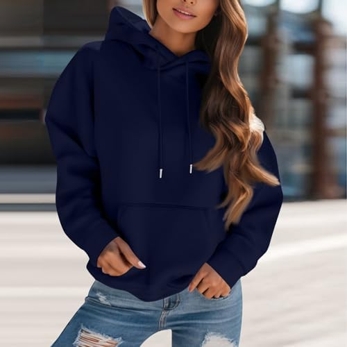 41fds1wjxcl. ac .jpg Generisch Lässige Leichte Jogginganzug Damen Loose Fit Sport Kapuzenpullover Oversize Langarm Gelb Groß Kleiner Standard